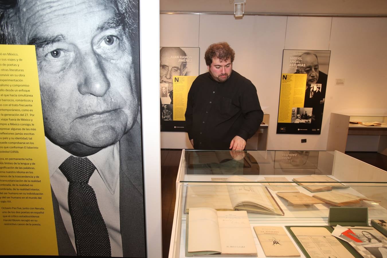 Exposición de los premios Nobel de las letras hispanas