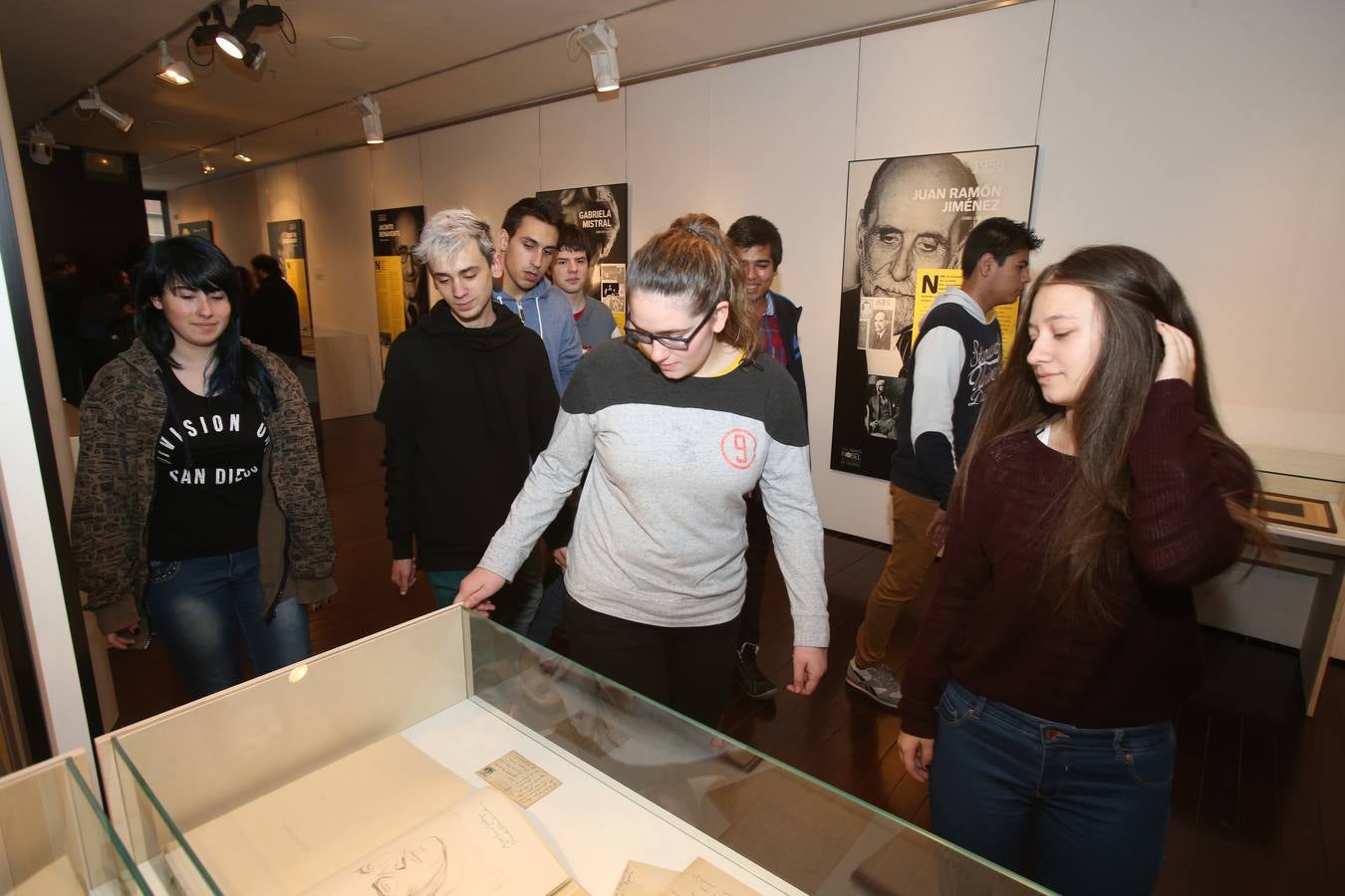Exposición de los premios Nobel de las letras hispanas