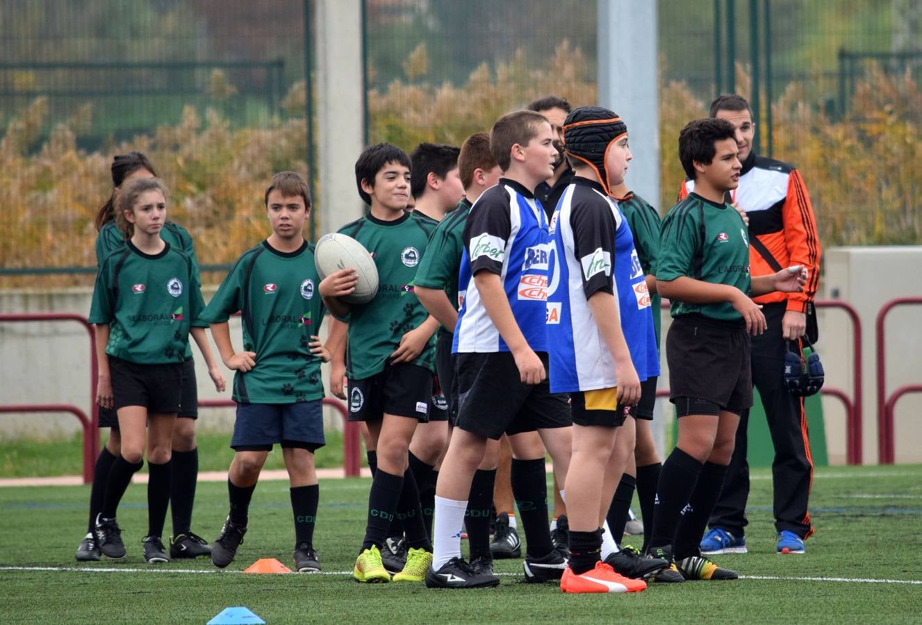 Concentración de escuelas de Rugby de La Rioja y Aragón categorías hasta sub 14