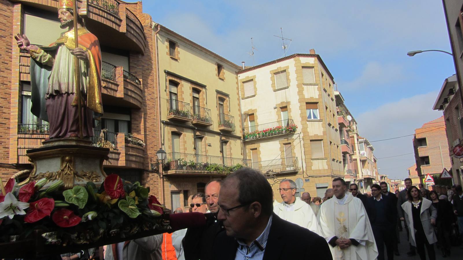 Alberite despide sus fiestas de San Martín con procesión y teatro infantil