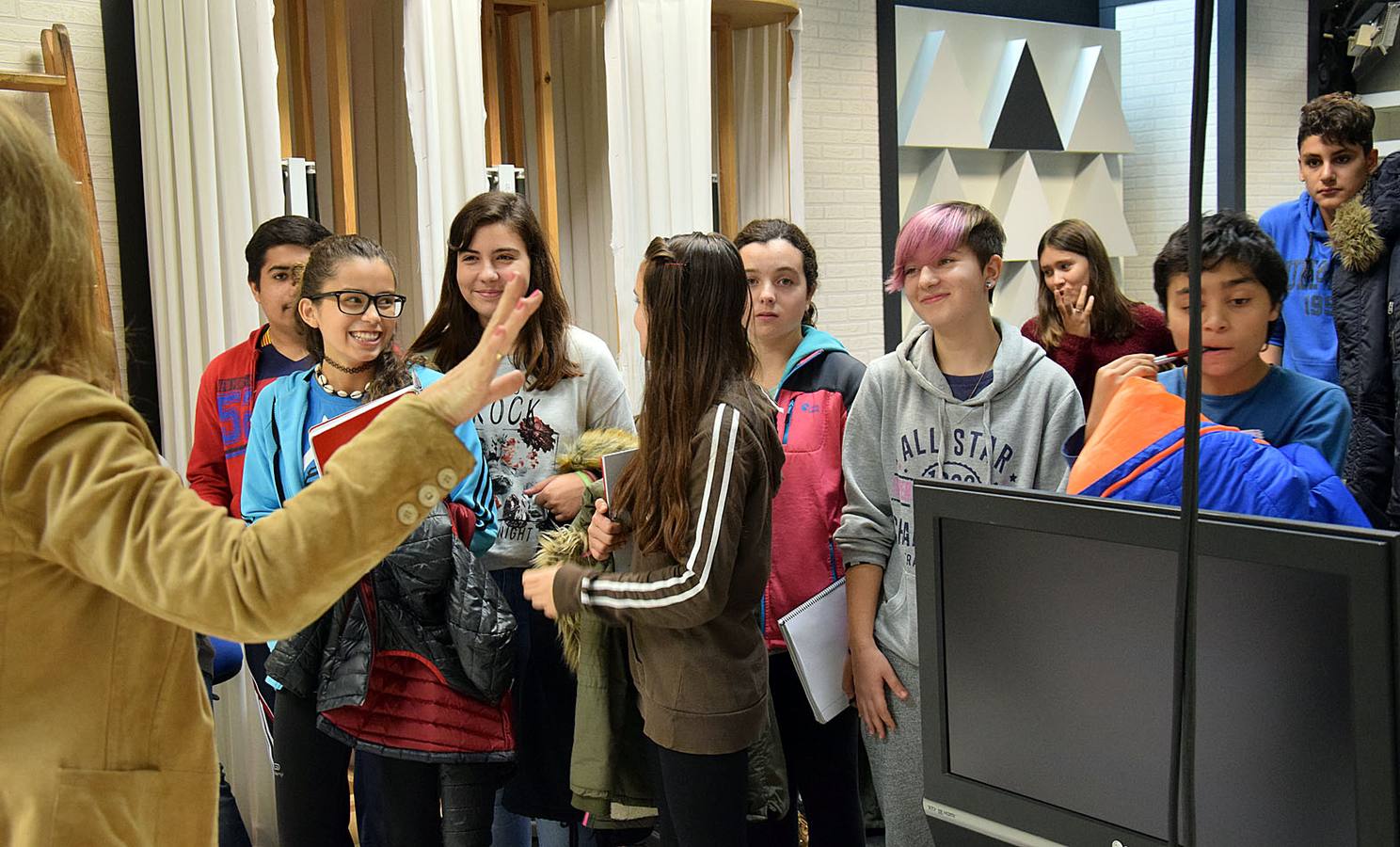 Alumnos del Sagasta visitan Diario LA RIOJA