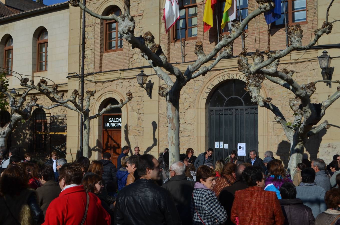 Fuenmayor. Concentración vecinal en Fuenmayor.