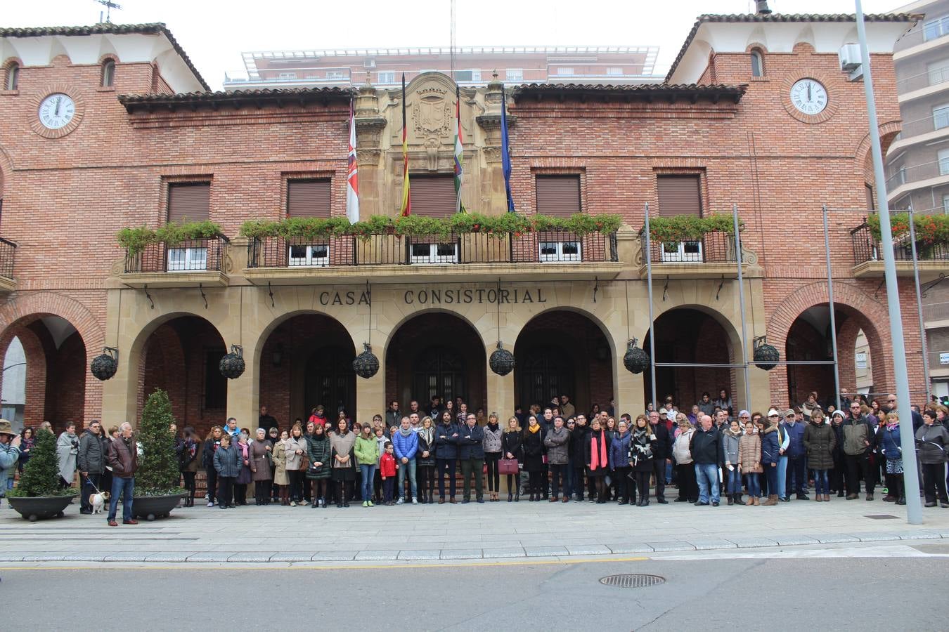 Calahorra. Sensibilidad y dolor entre los vecinos de Calahorra.