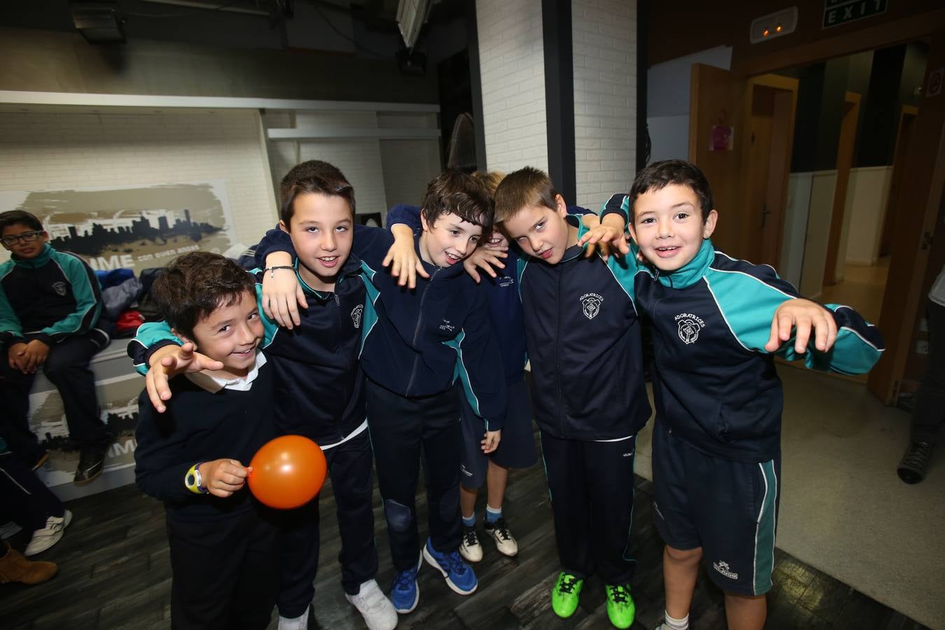 Hoy nos visitan los alumnos de 5º A de las Adoratrices