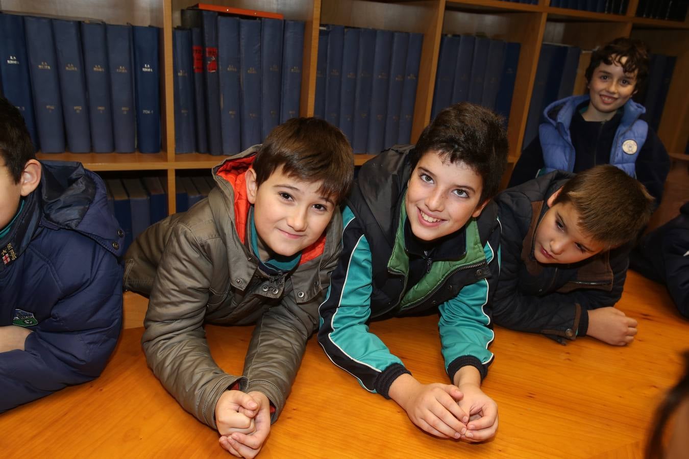 Hoy nos visitan los alumnos de 5º A de las Adoratrices