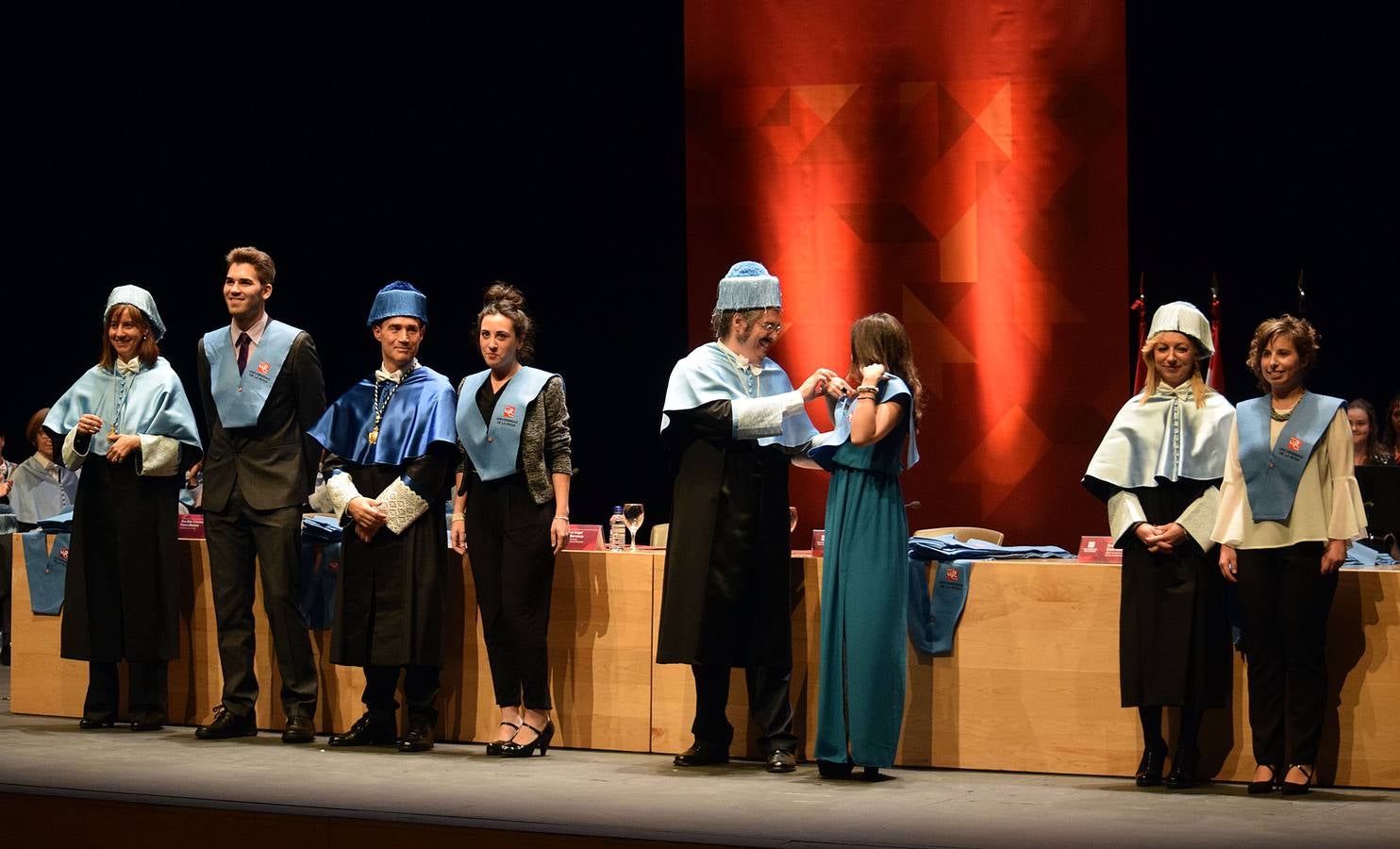 Graduación de la Facultad de Letras y de la Educación en la Universidad de La Rioja