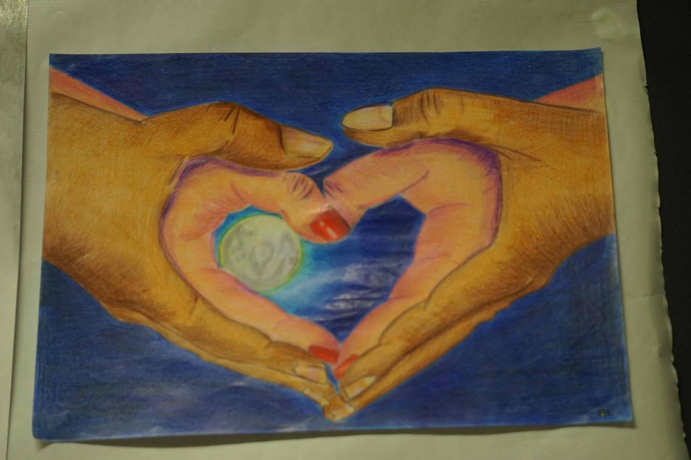 Dibujos por el respeto en el Colegio de Psicólogos (I)
