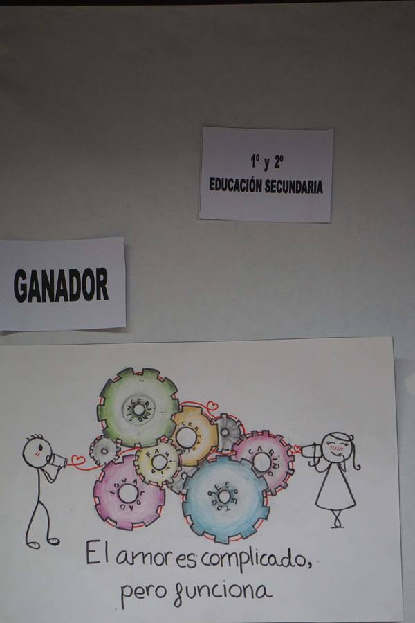 Dibujos por el respeto en el Colegio de Psicólogos (I)