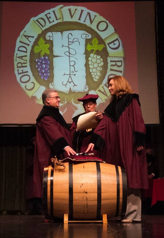 María Martín y José María Daroca, nuevos Cofrades de Mérito de la Cofradía del Vino de Rioja