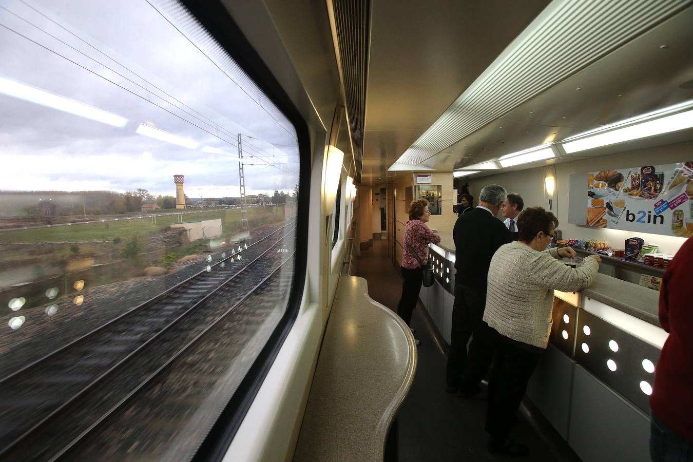 El viaje en tren de Logroño a Zaragoza (ida y vuelta) #LaRiojaquiereAVE