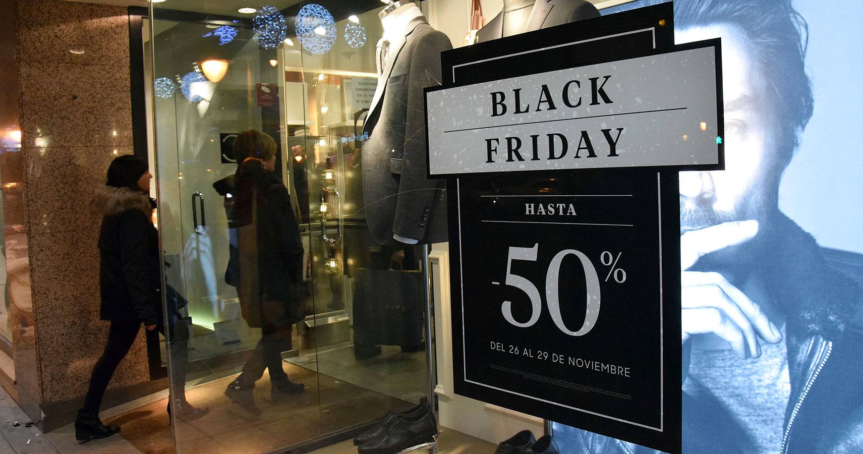 La noche del Black Friday en Logroño