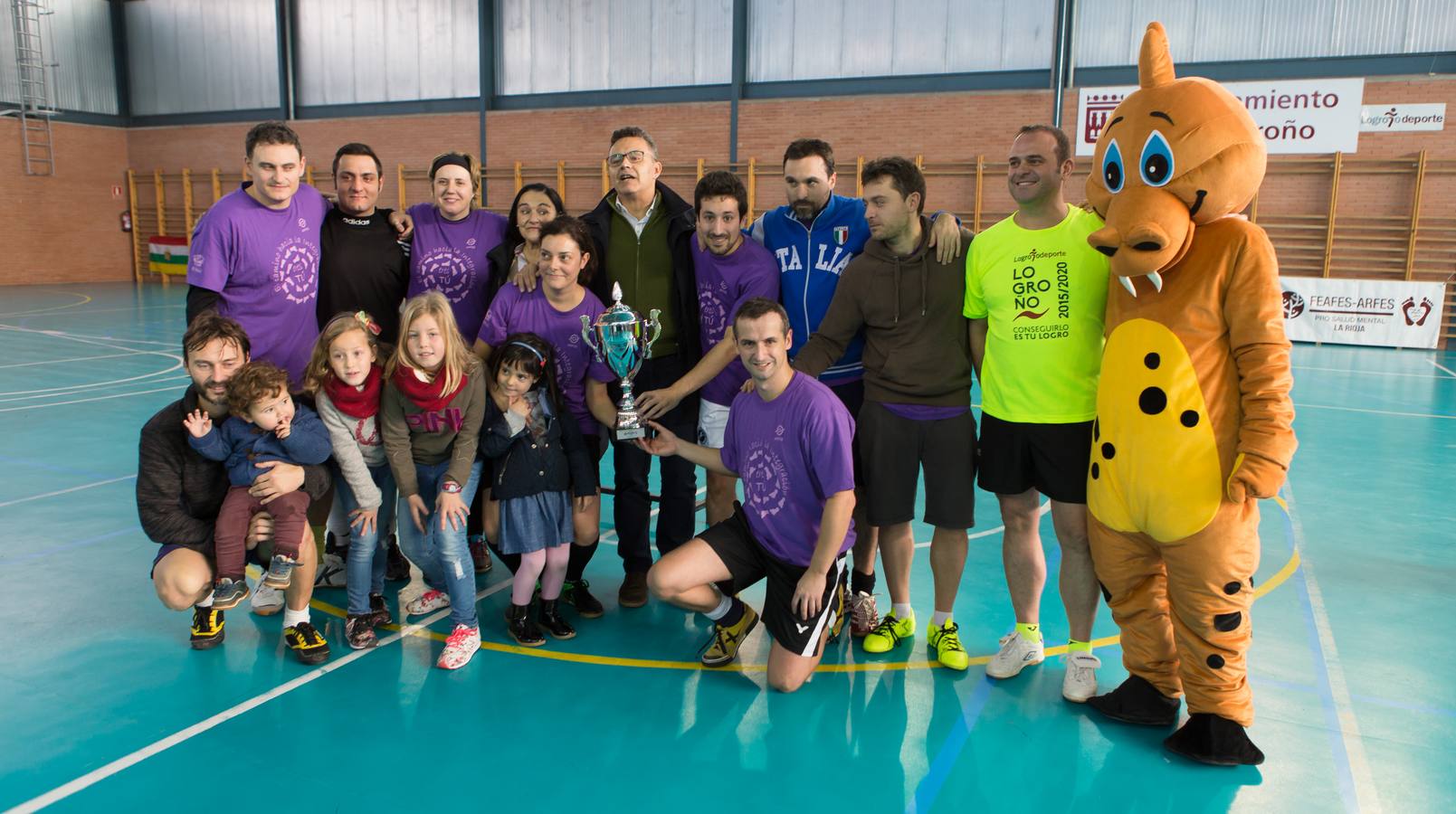 III edición del torneo de fútbol sala &#039;Por la Integración&#039;, organizado por FEAFES-Arfes Pro Salud Mental