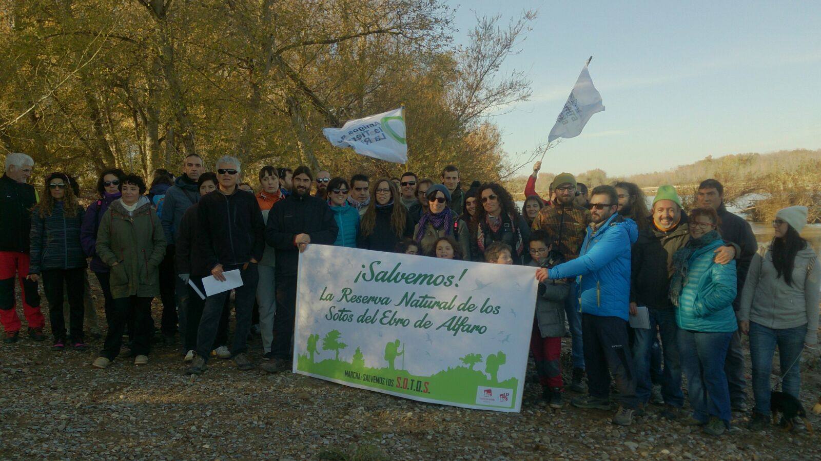 Marcha &#039;Salvemos los Sotos de Alfaro&#039;