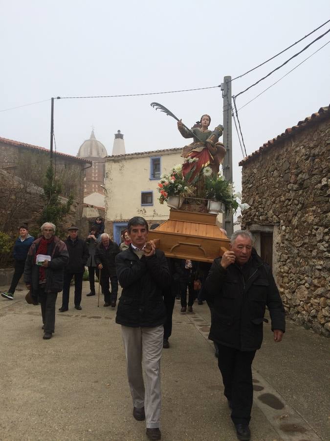 Villarroya celebra Santa Bárbara