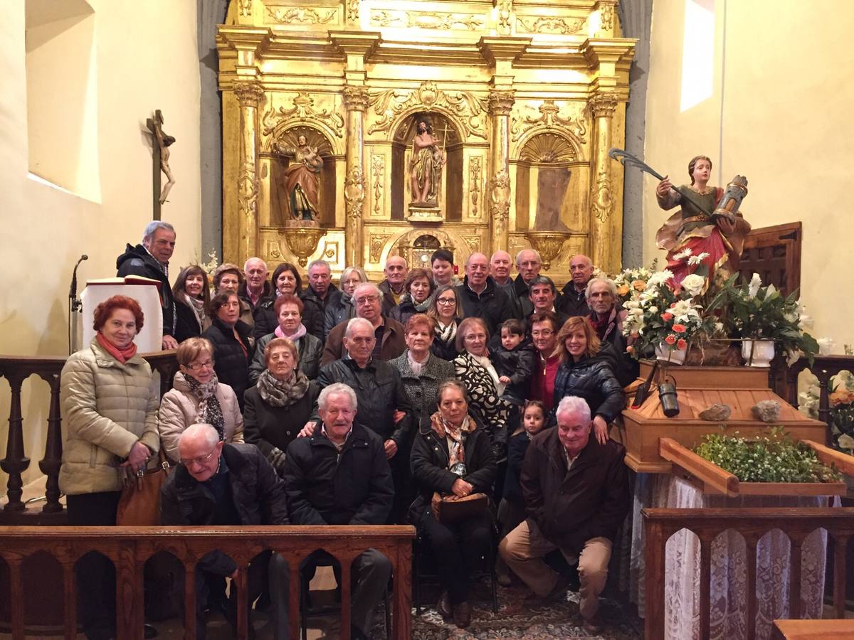 Villarroya celebra Santa Bárbara