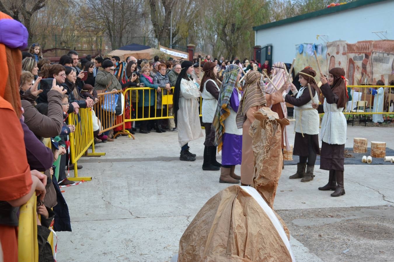 Belén viviente del colegio La Piedad de Nájera