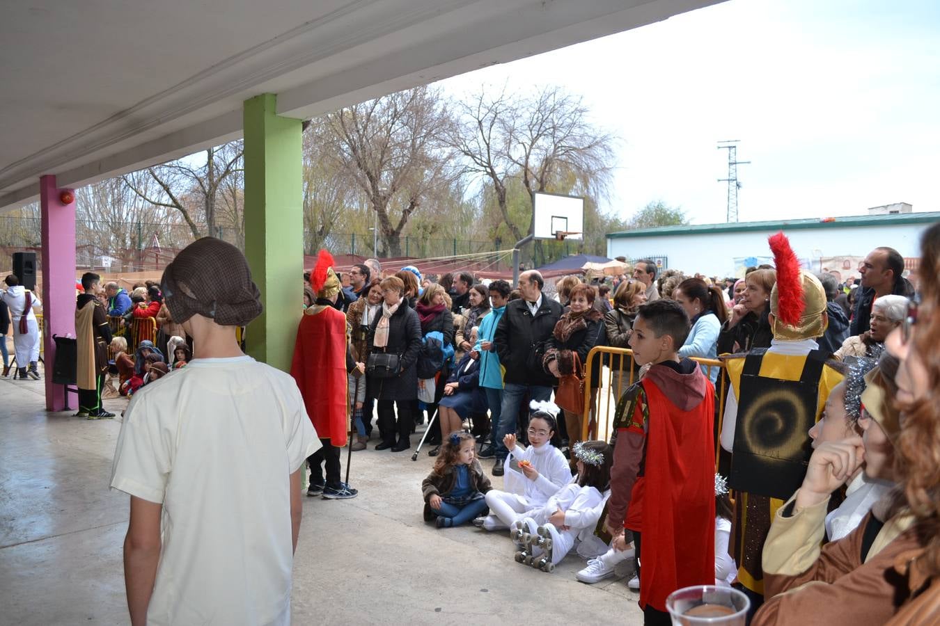 Belén viviente del colegio La Piedad de Nájera