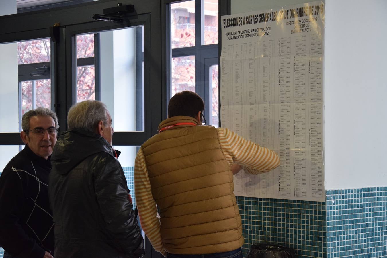 Mañana electoral en Las Gaunas