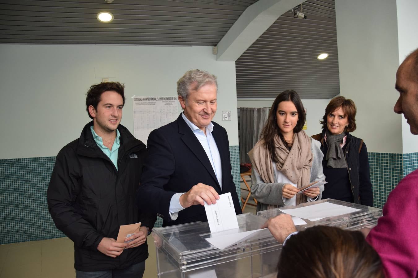 Mañana electoral en Las Gaunas