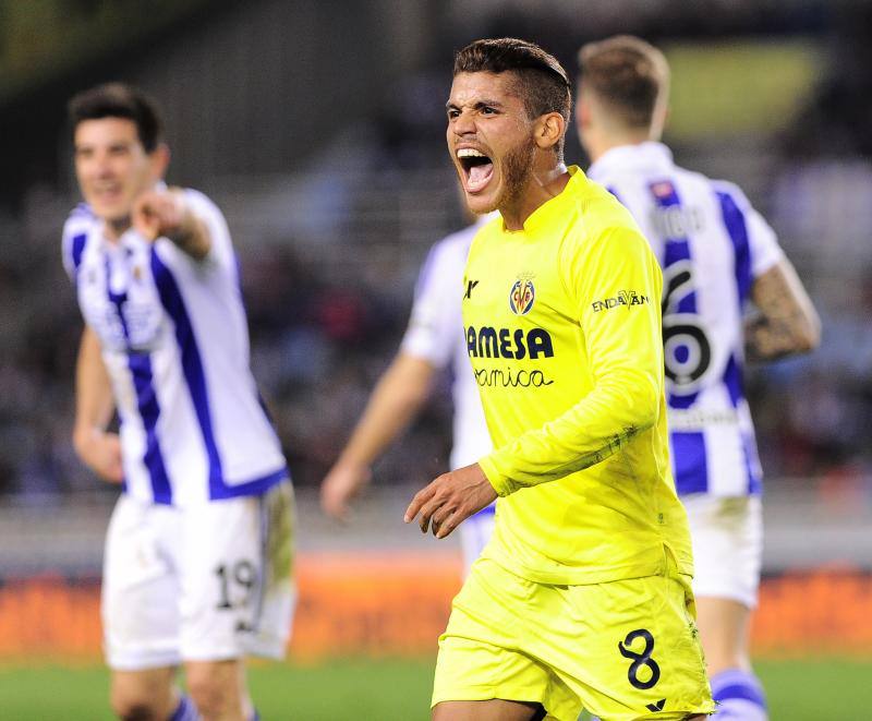 Las mejores imágenes del Real Sociedad - Villarreal