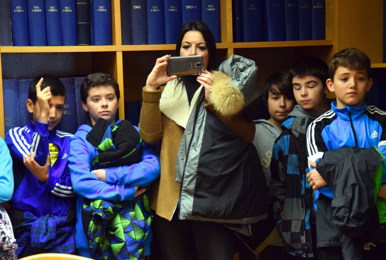 Los alumnos de 6º C del Colegio Las Gaunas visitan la multimedia de Diario LA RIOJA