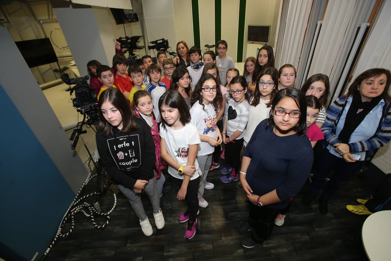 Los alumnos de 6ºB del CEIP Las Gaunas visitan la multimedia de Diario LA RIOJA