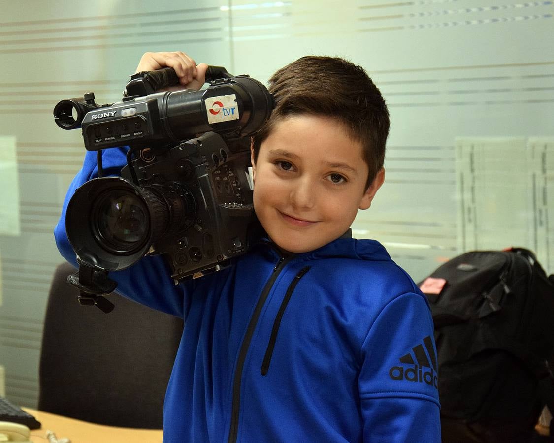 Los alumnos de 6º A del Colegio Las Gaunas visitan la multimedia de Diario LA RIOJA