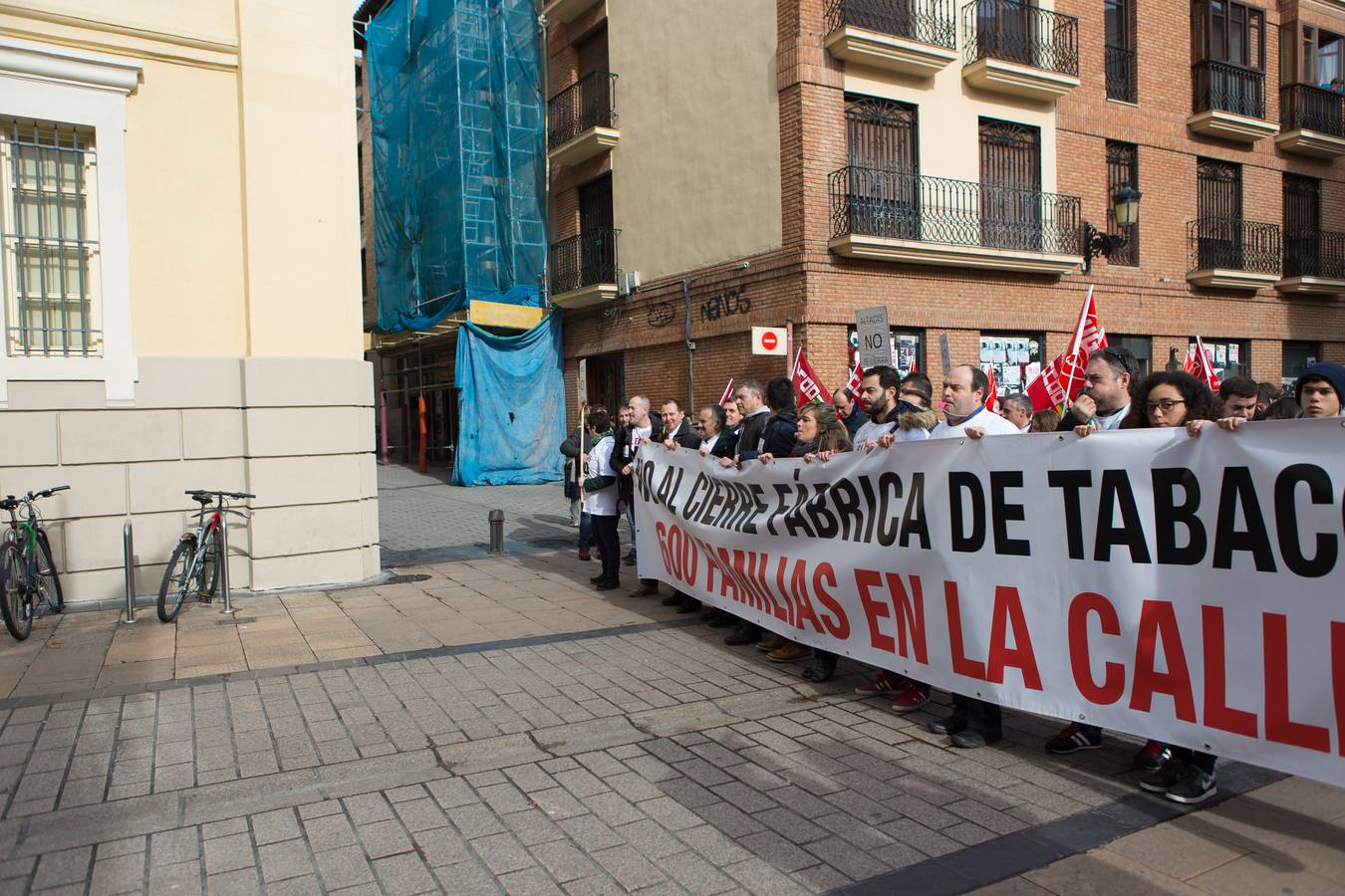 Los trabajadores de Altadis vuelven a la calle