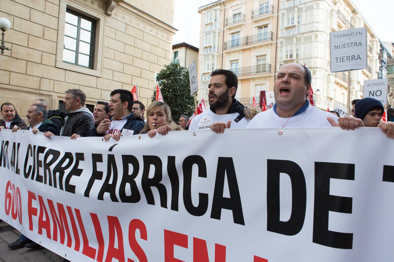 Los trabajadores de Altadis vuelven a la calle