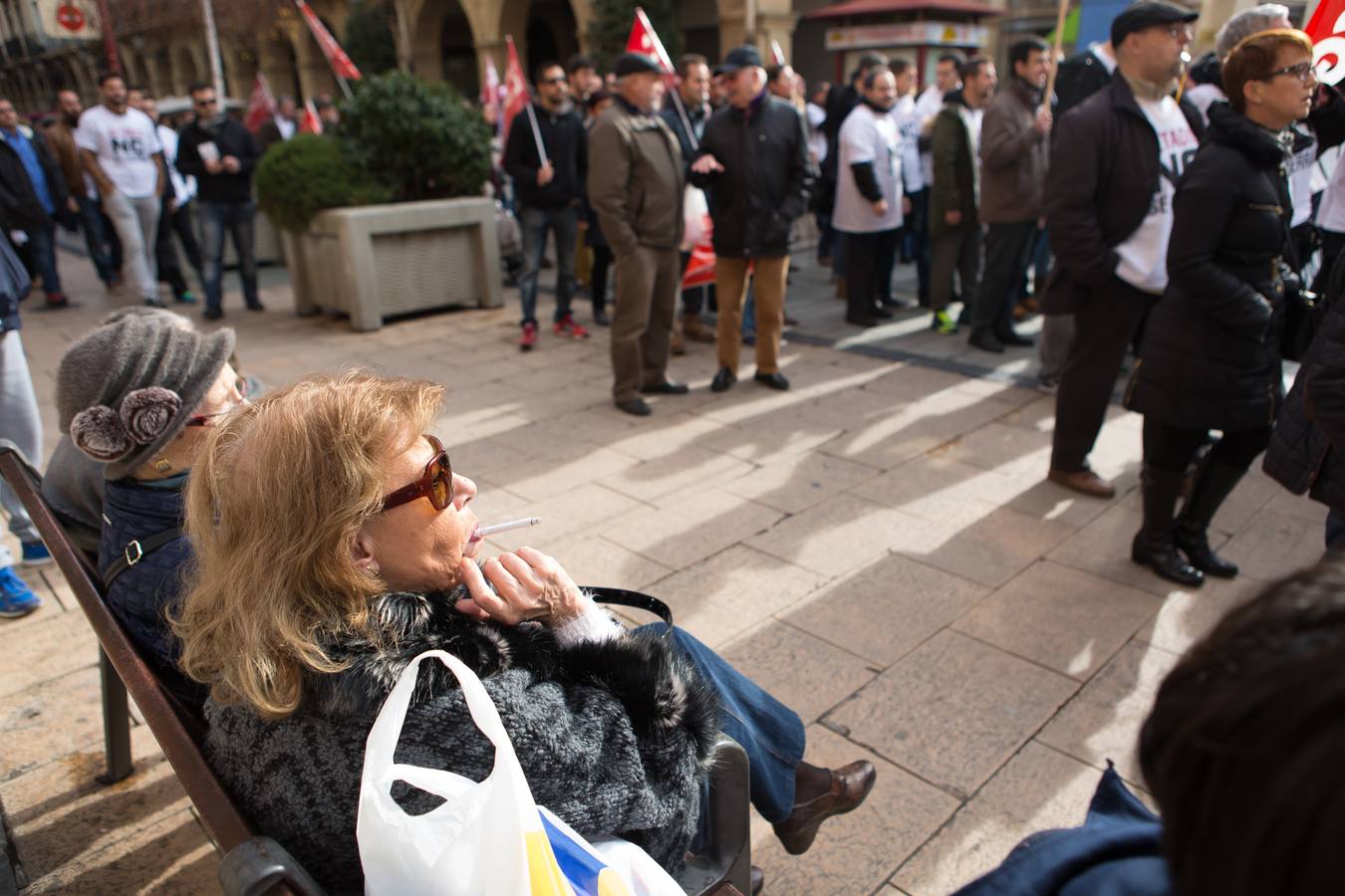 Los trabajadores de Altadis vuelven a la calle
