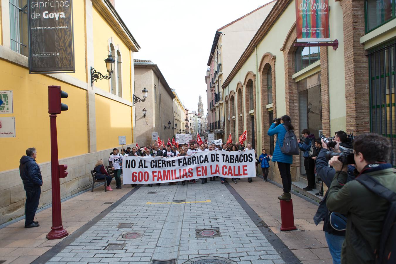 Los trabajadores de Altadis vuelven a la calle