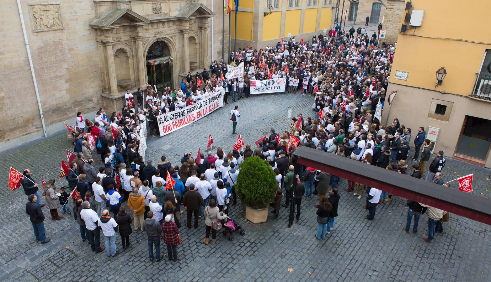 Los trabajadores de Altadis vuelven a la calle