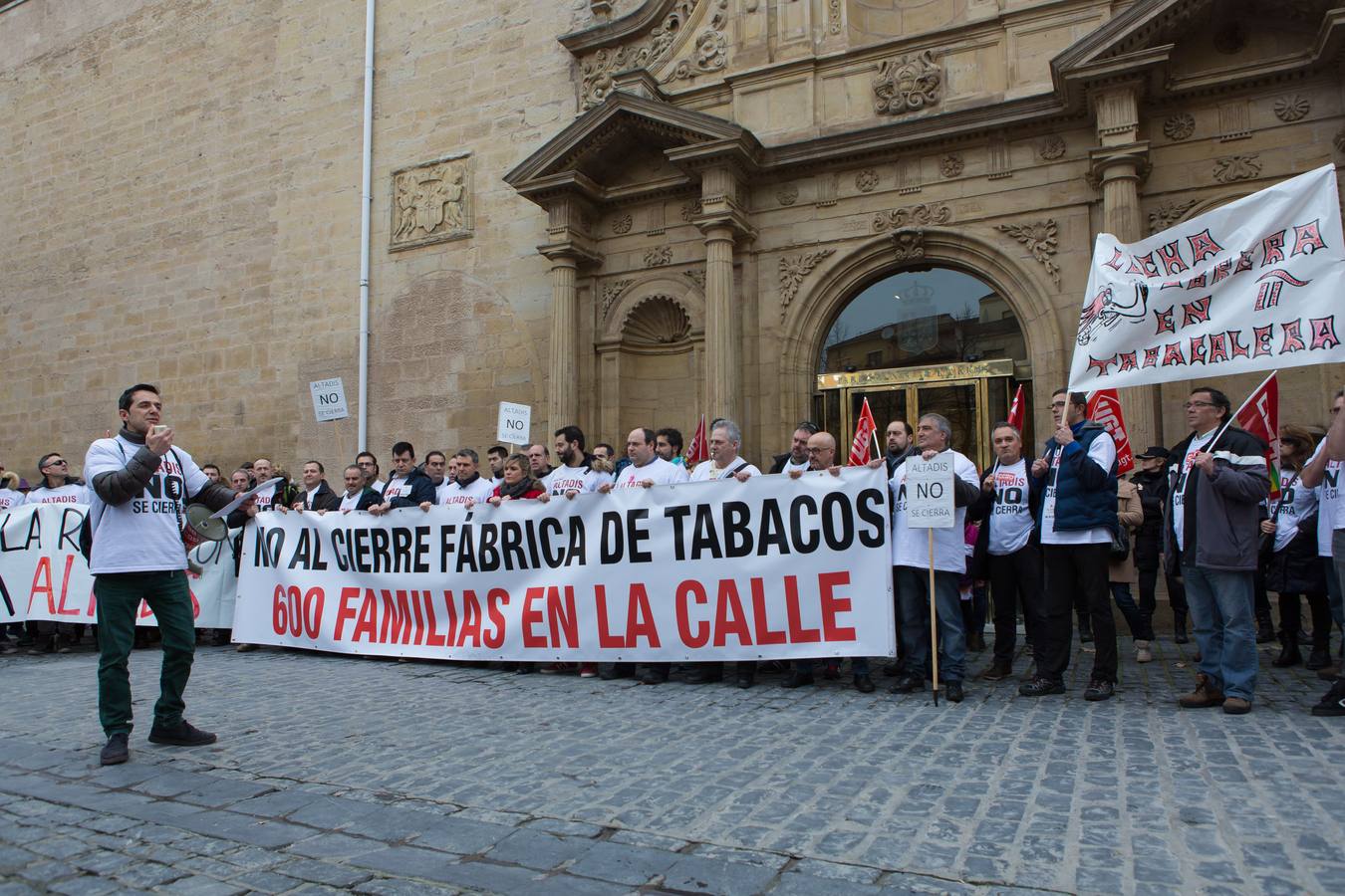 Los trabajadores de Altadis vuelven a la calle