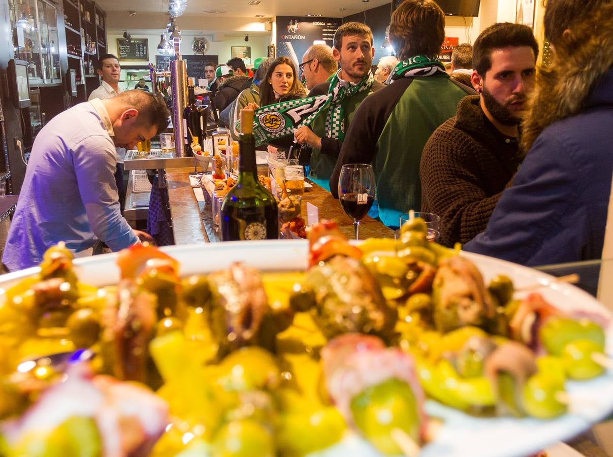 Logroño, en blanco y verde