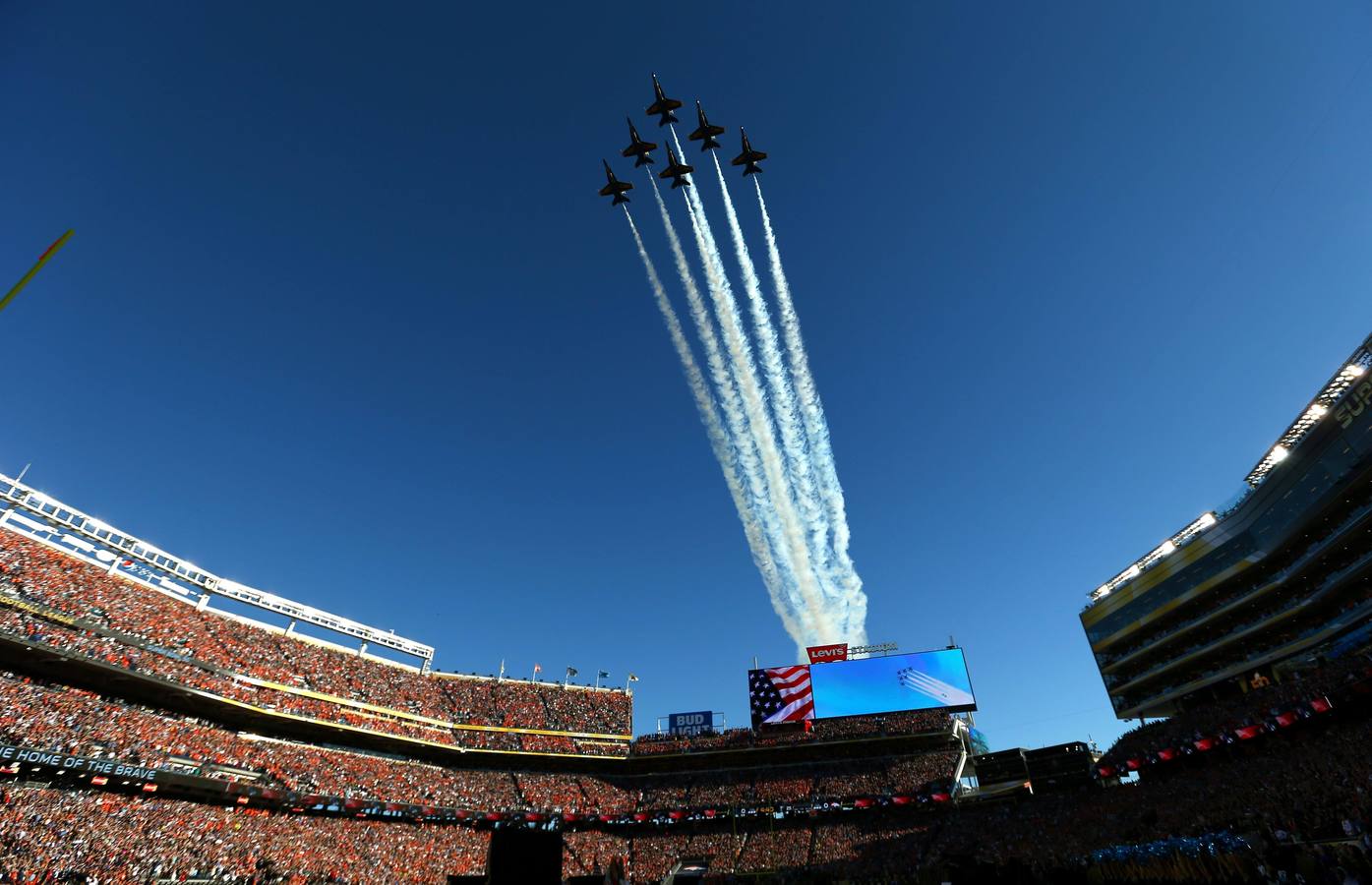 El espectáculo de la 50 edición de la Super Bowl