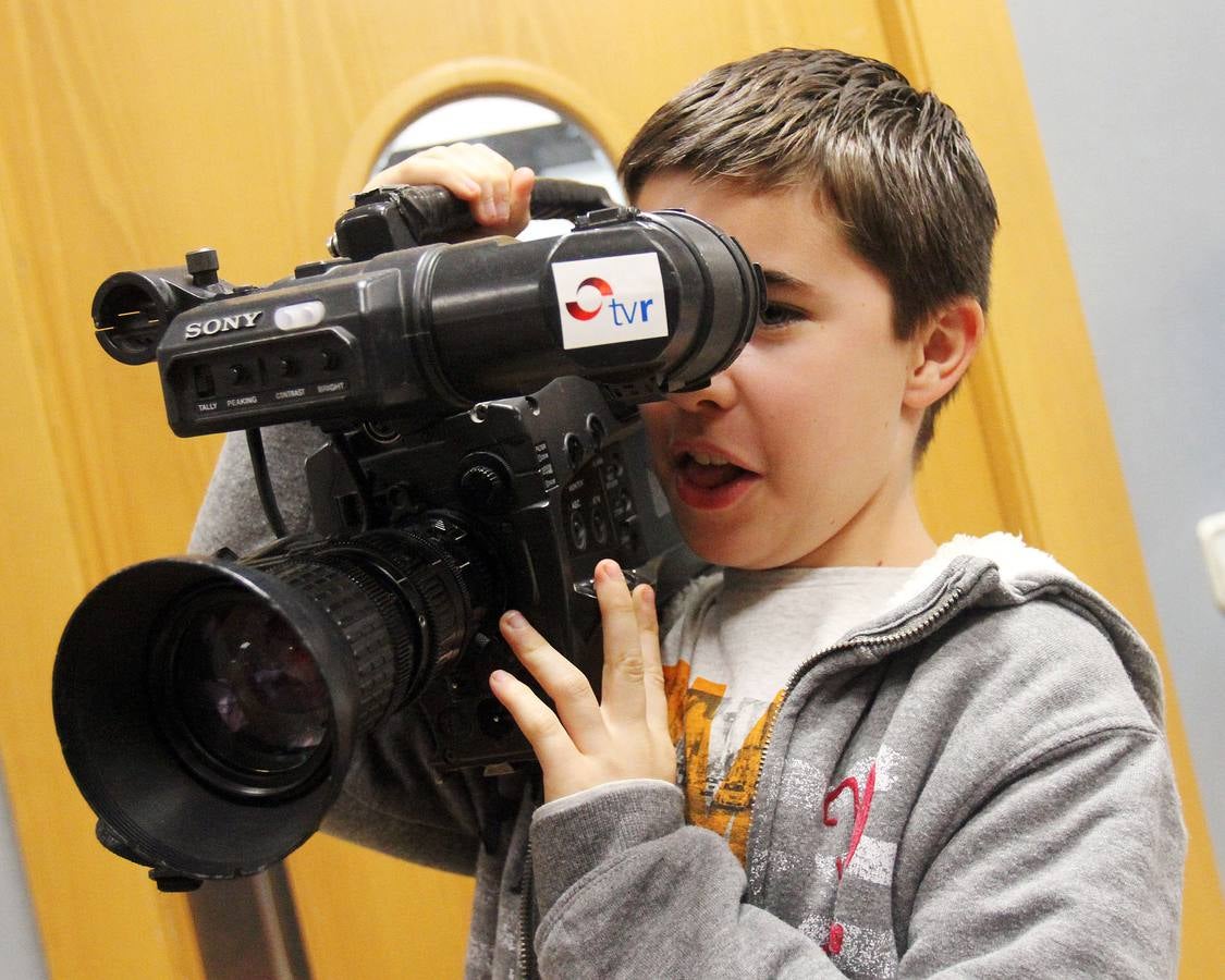 Los alumnos de 6º de Primaria del Colegio General Espartero visita la multimedia de Diario LA RIOJA