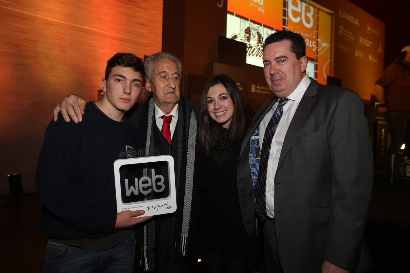 Humor en la entrega de los XVII Premios Web Riojanos