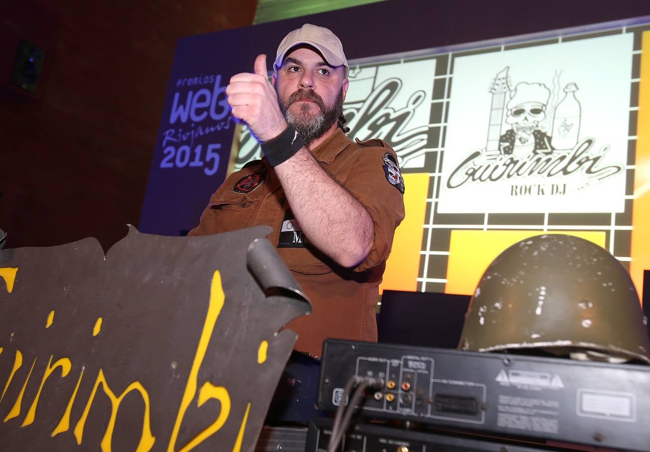 Humor en la entrega de los XVII Premios Web Riojanos