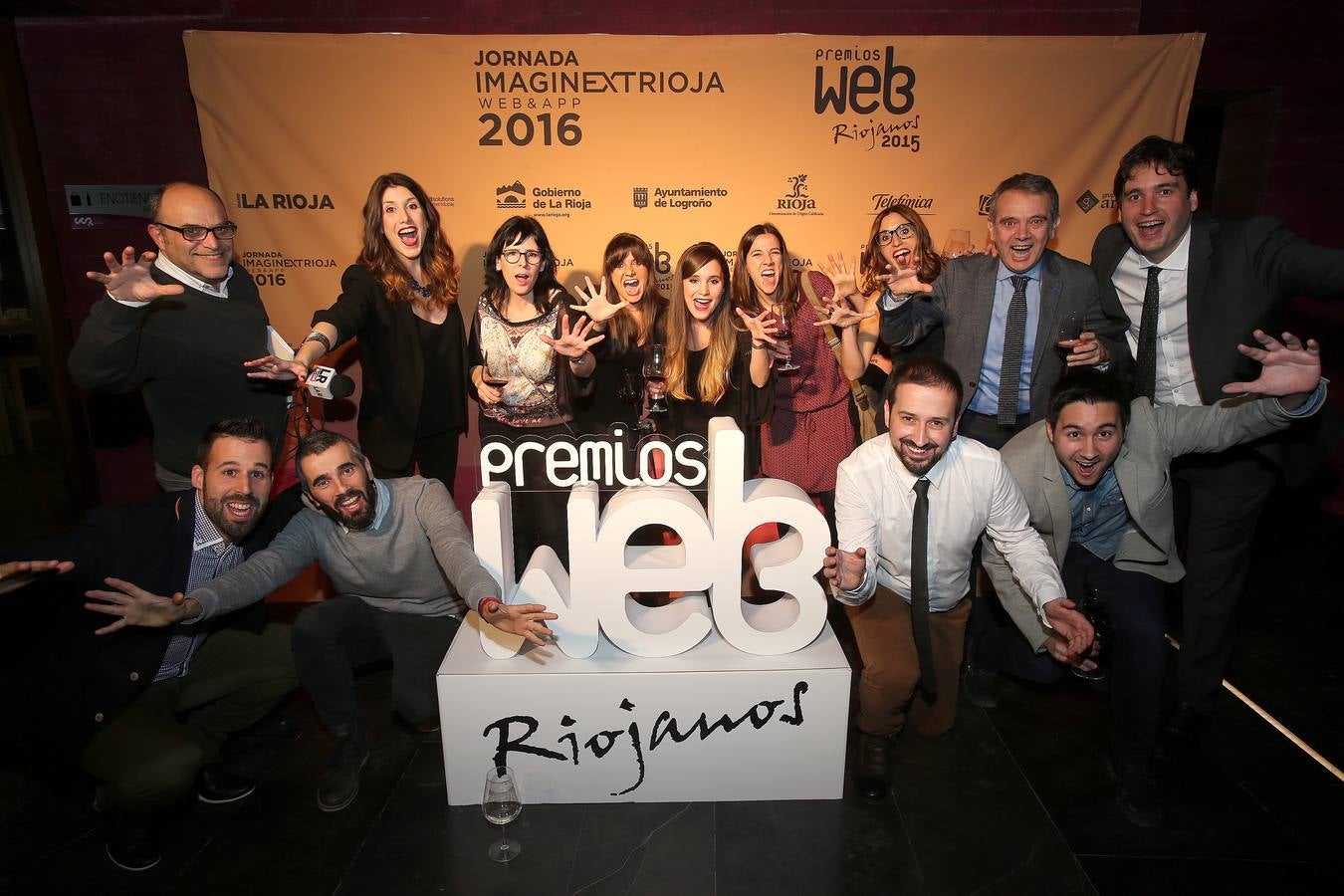 Humor en la entrega de los XVII Premios Web Riojanos