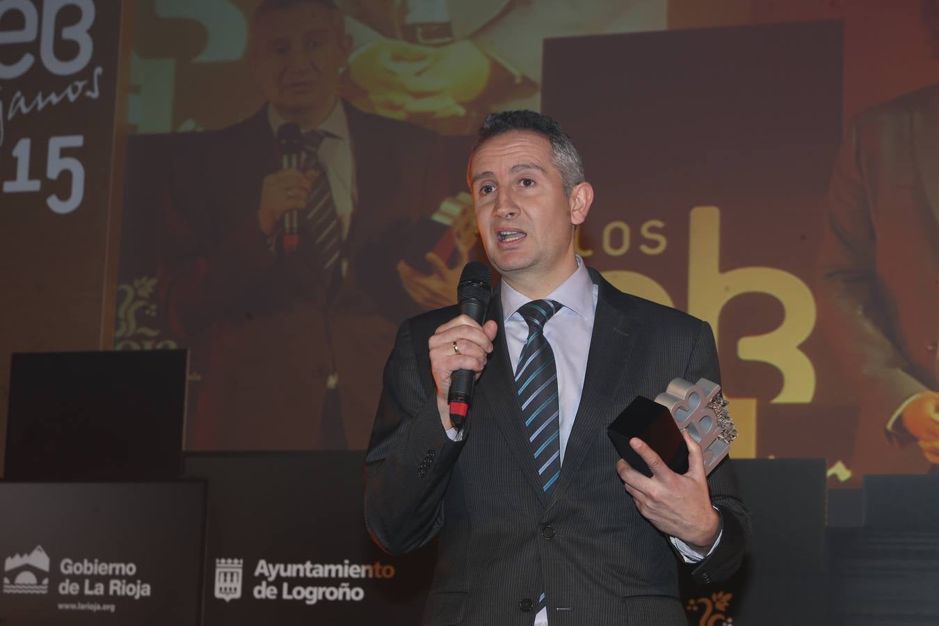 Humor en la entrega de los XVII Premios Web Riojanos