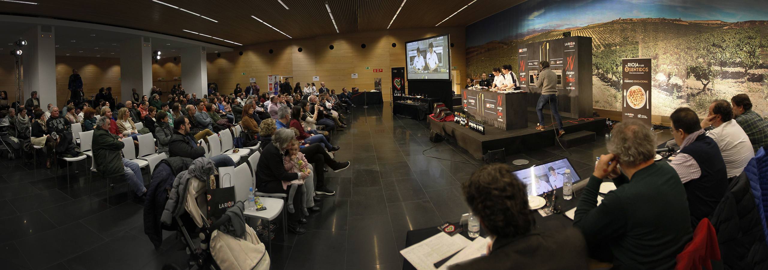 Show cooking en el Concurso de Tapas de La Rioja