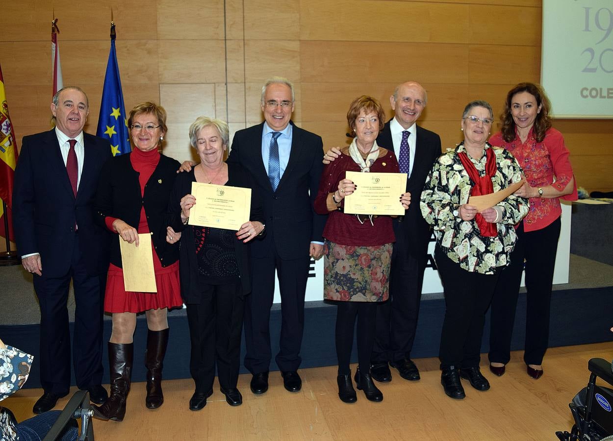 Dintinguidas las enfermeras de La Rioja por sus cuarenta años de profesión