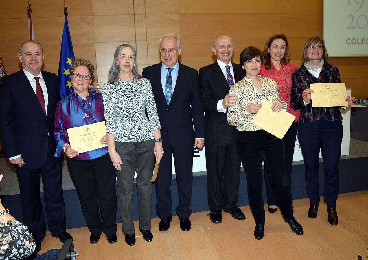 Dintinguidas las enfermeras de La Rioja por sus cuarenta años de profesión