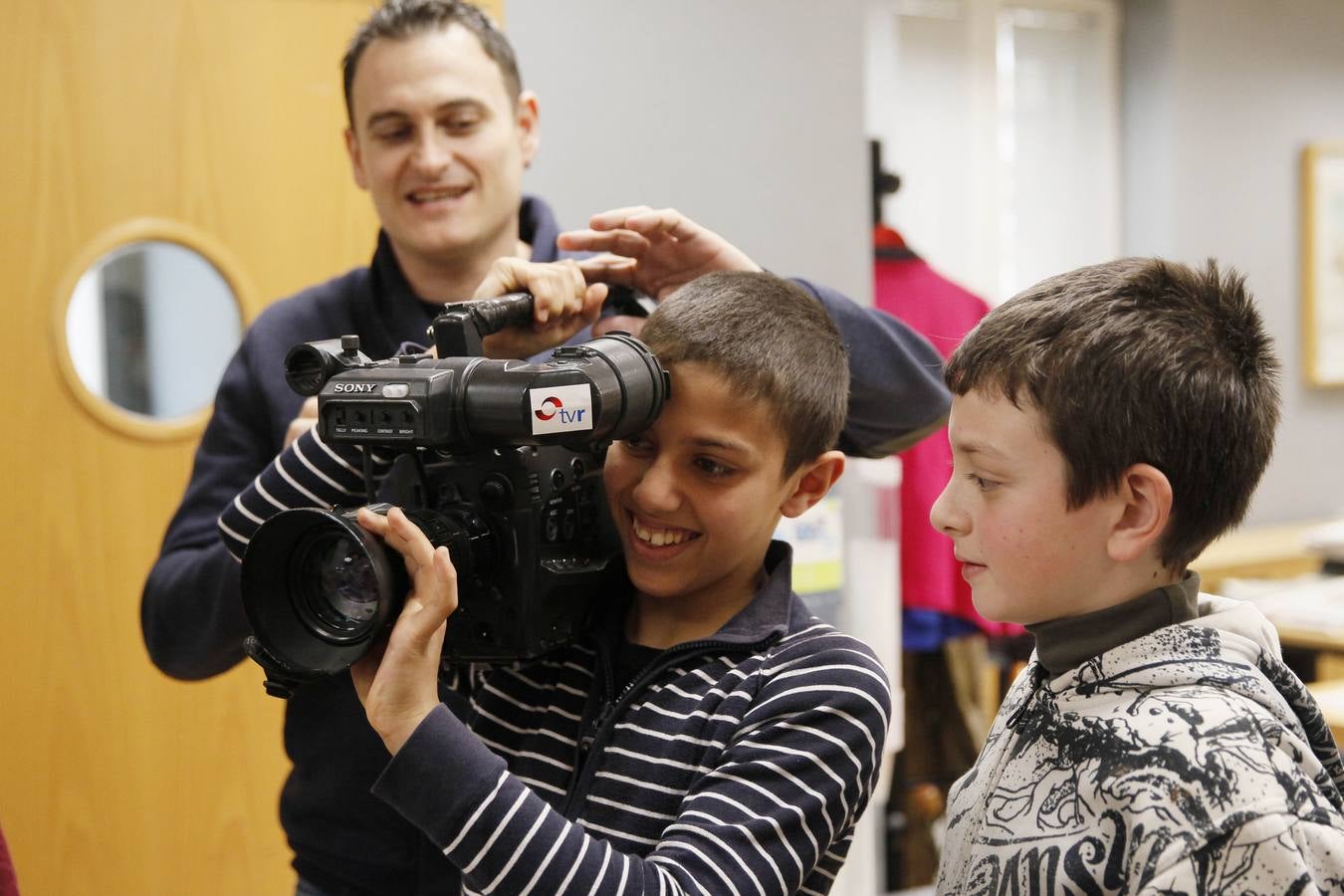 Los alumnos de 6 º A del Colegio Navarrete El Mudo visitan la multimedia de Diario LA RIOJA