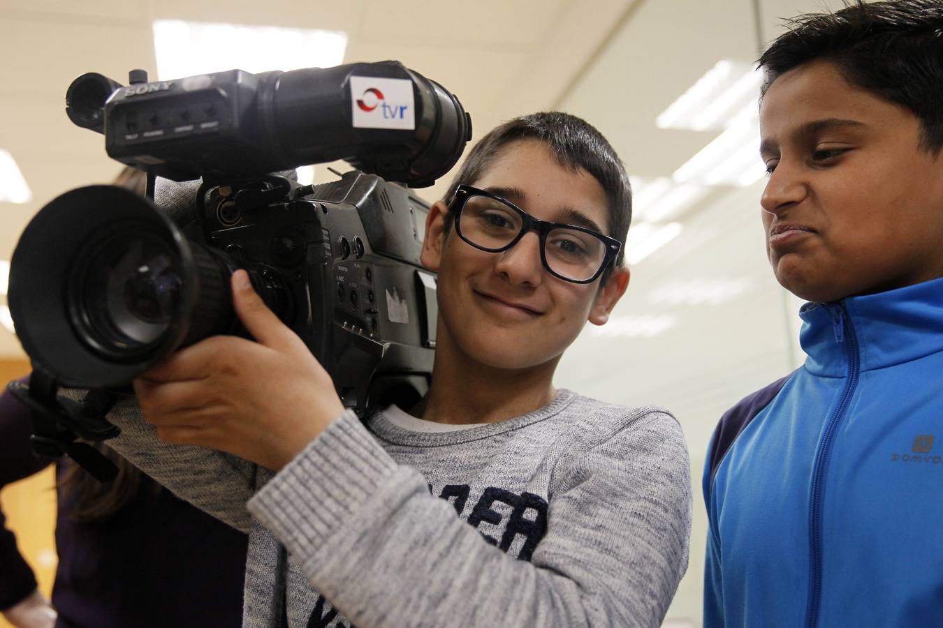 Los alumnos de 6 º A del Colegio Navarrete El Mudo visitan la multimedia de Diario LA RIOJA