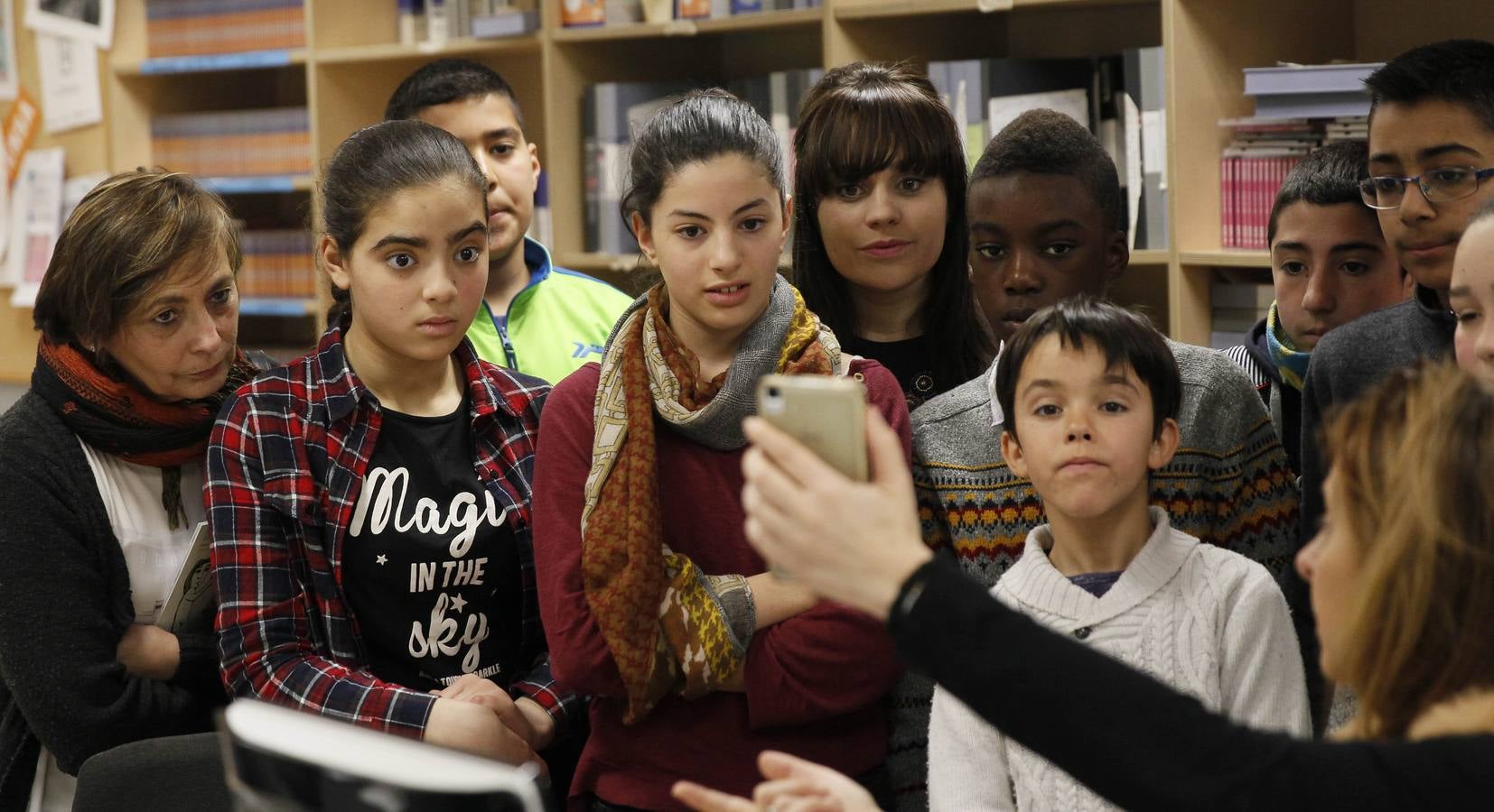 Los alumnos de 6 º A del Colegio Navarrete El Mudo visitan la multimedia de Diario LA RIOJA