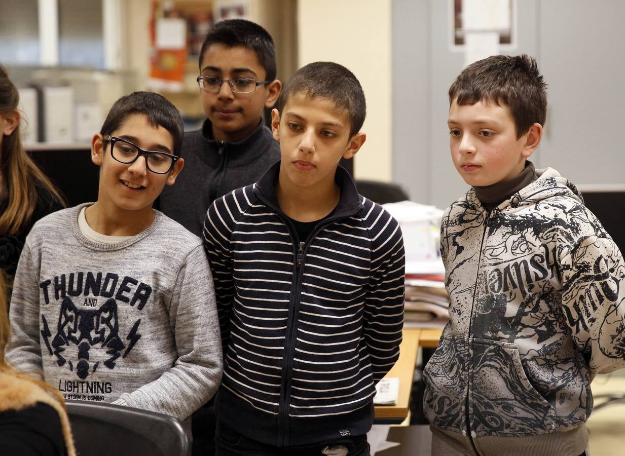 Los alumnos de 6 º A del Colegio Navarrete El Mudo visitan la multimedia de Diario LA RIOJA