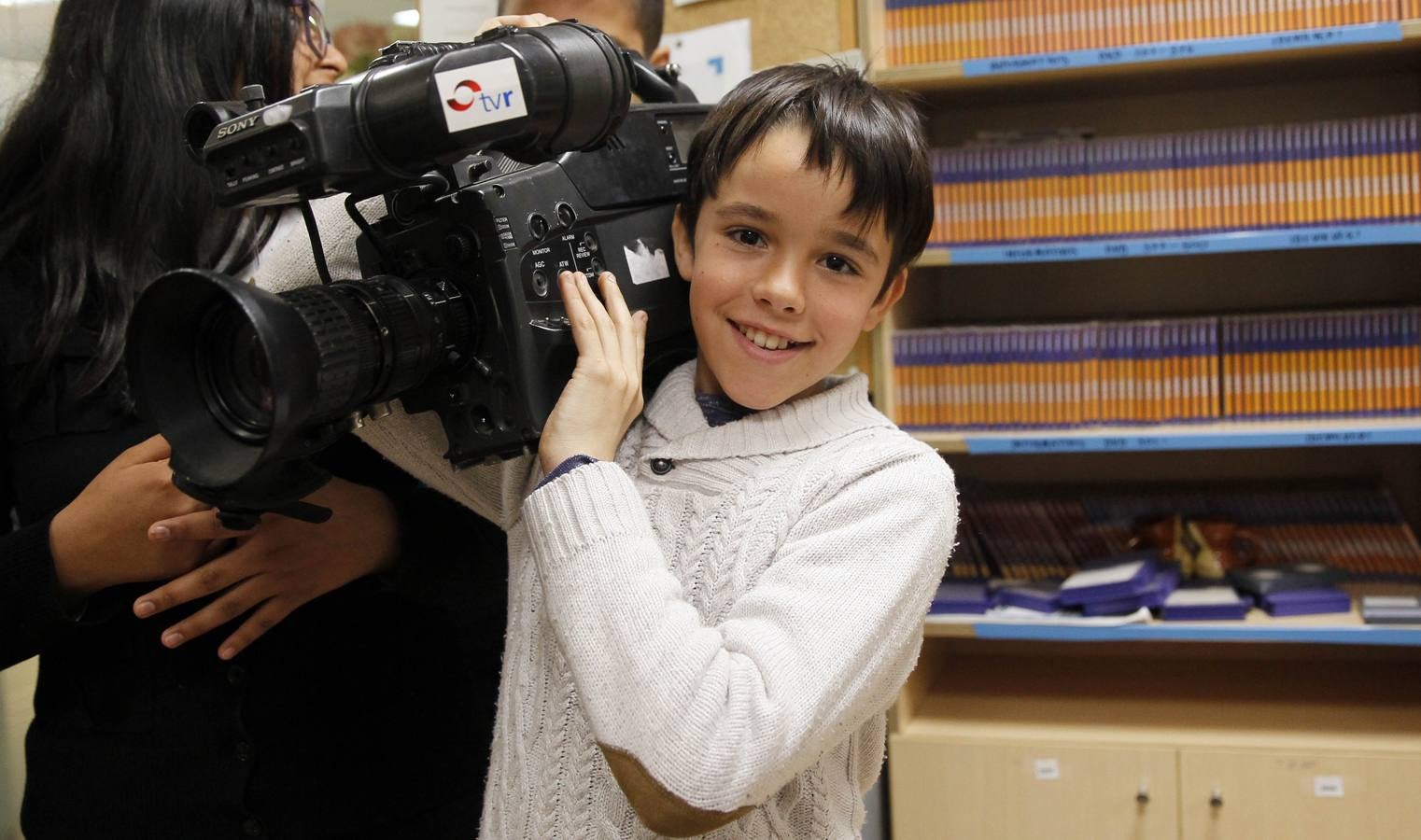 Los alumnos de 6 º A del Colegio Navarrete El Mudo visitan la multimedia de Diario LA RIOJA