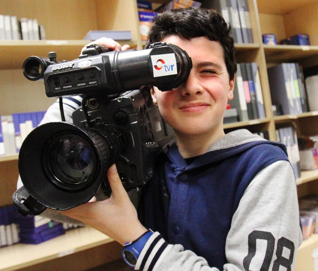 Navarrete el Mudo visita la multimedia de Nueva Rioja