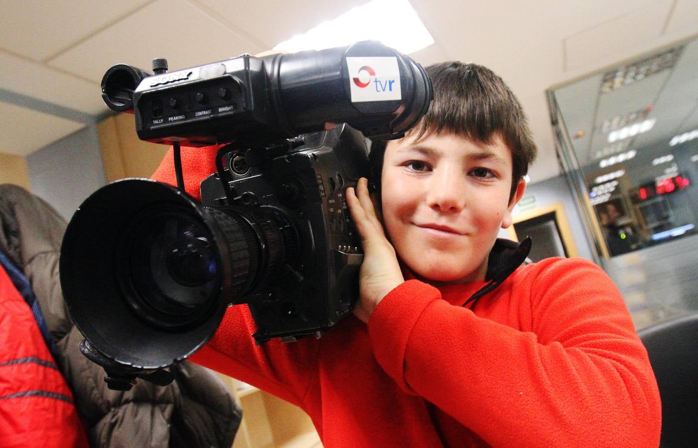 Navarrete el Mudo visita la multimedia de Nueva Rioja